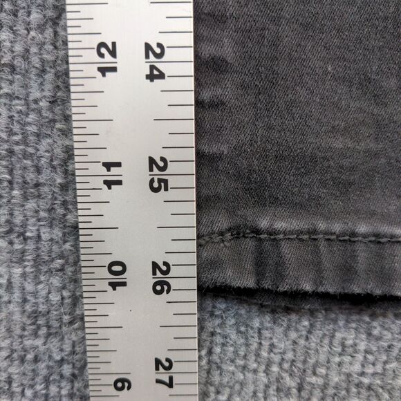 Terra & Sky Women's Skinny Leg Jeans Black 26W Petite Denim 5-Pocket - Picture 11 of 11